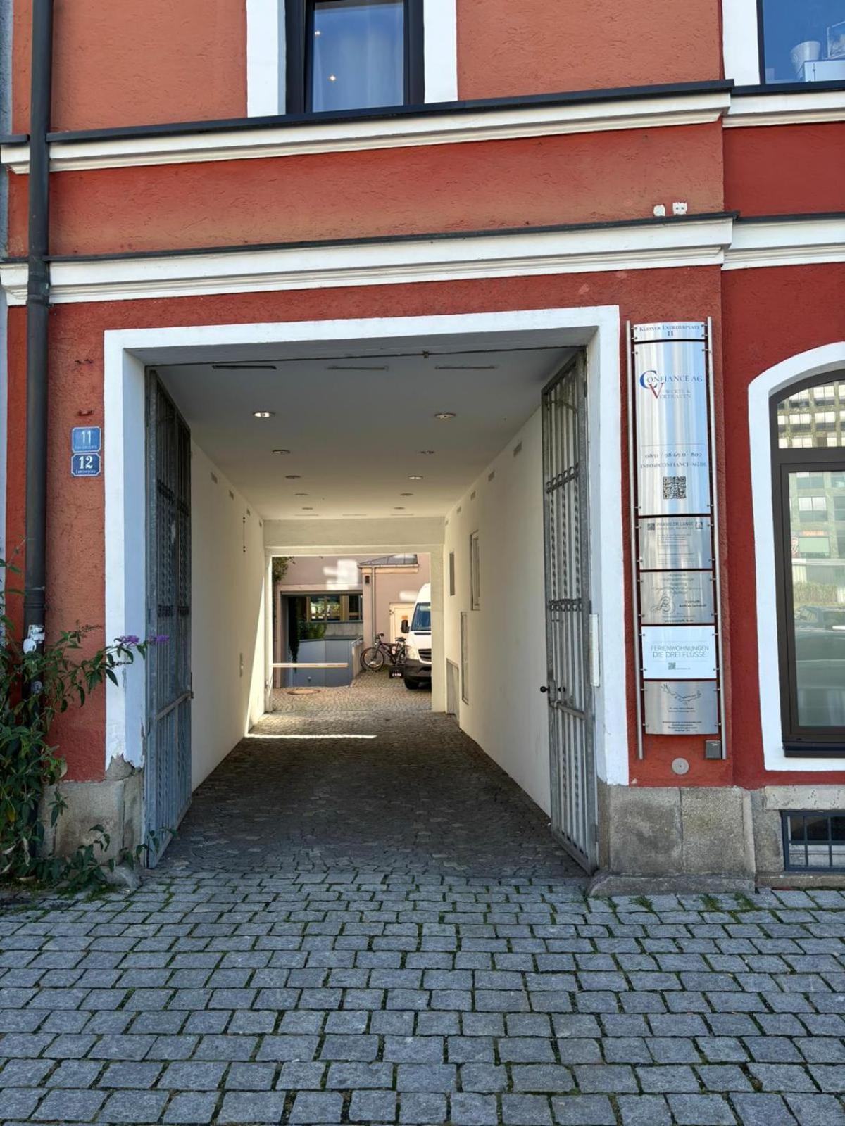 Wohnung Donau - Im Zentrum, Kueche, Parkplatz, Ruhig Gelegen Пассау Экстерьер фото